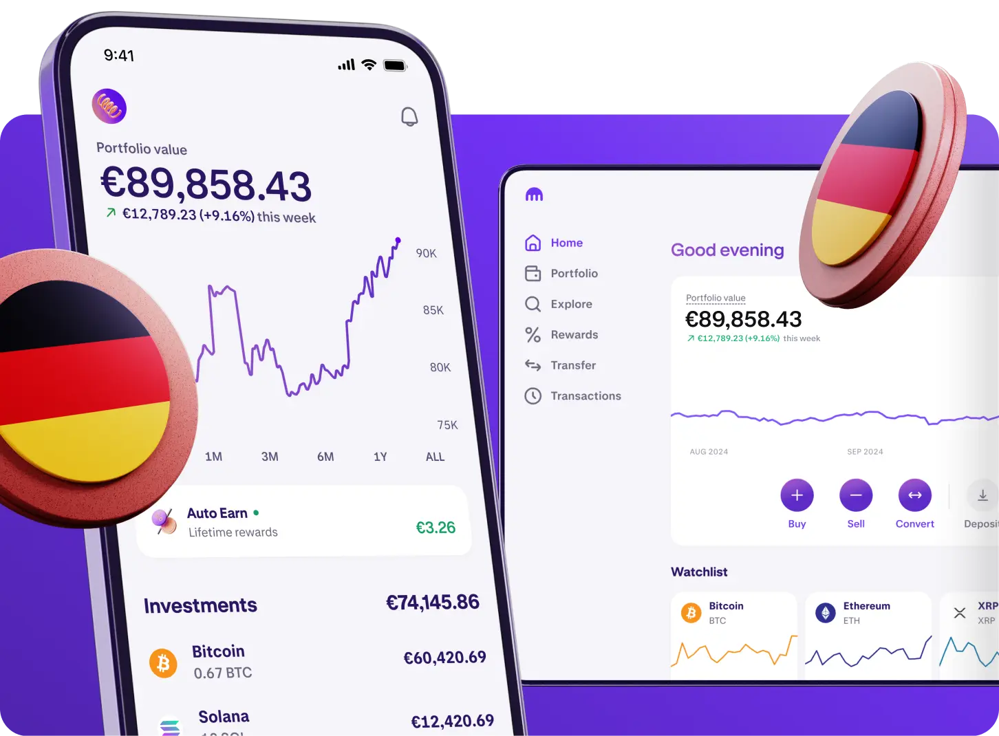 Krypto kaufen bei Kraken