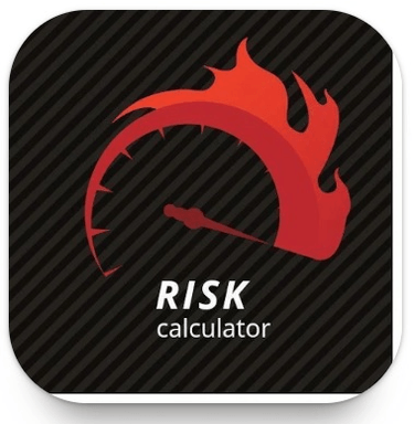 logo von risiko management app: risk calculator