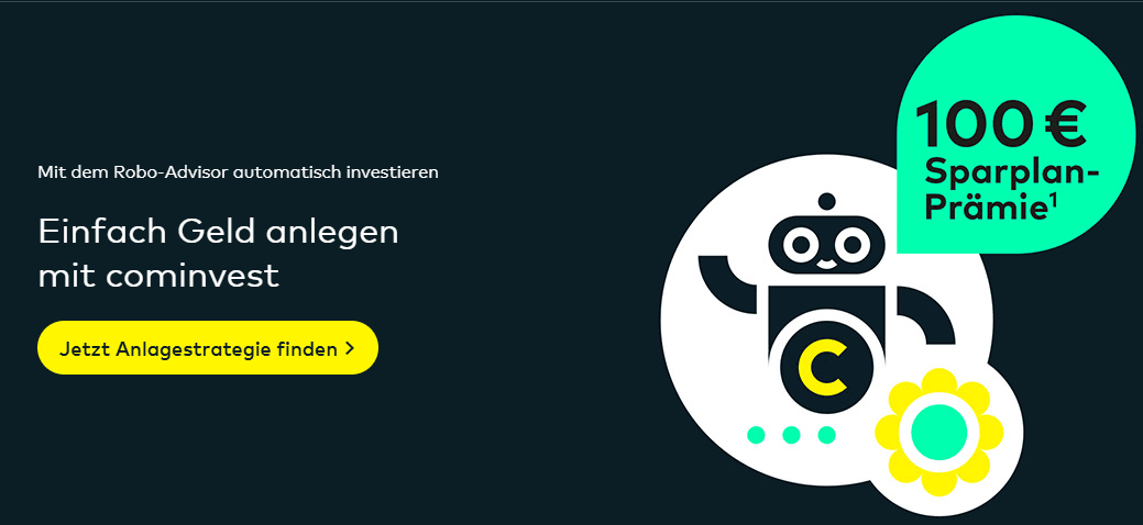 cominvest Robo Advisor 2026 mit 0,75 Prozent Serviceentgelt und ETF-Portfolio