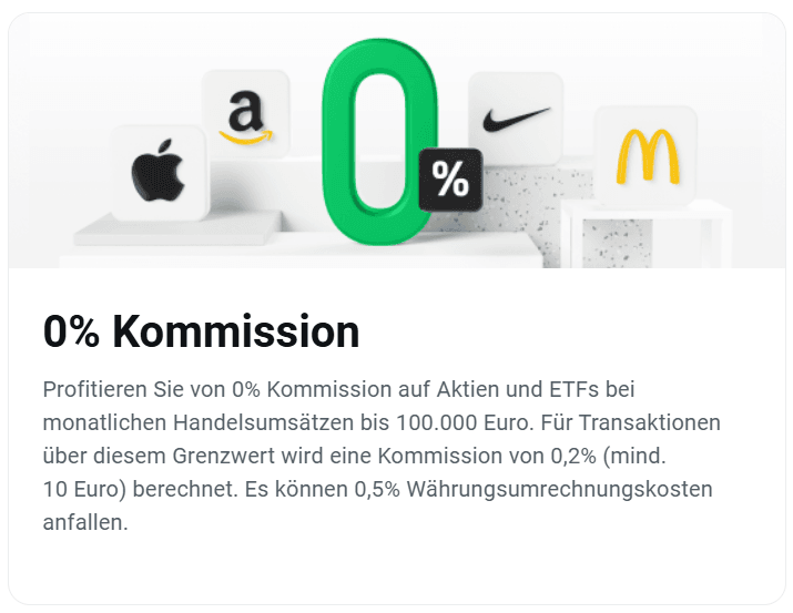 XTB investieren ohne Kommissionen