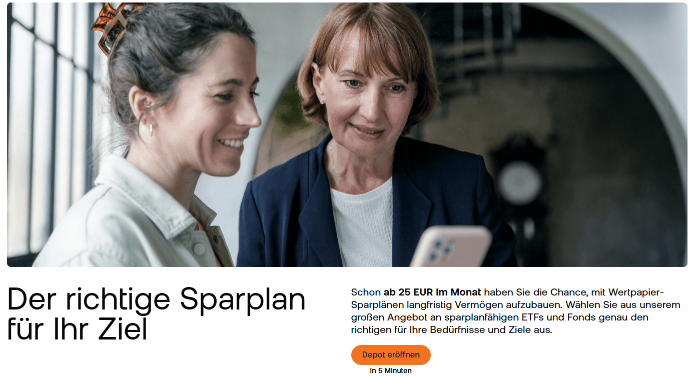 flatex ETF- und Fondssparpläne 2026 mit über 5000 sparplanfähigen Produkten ab 25 Euro