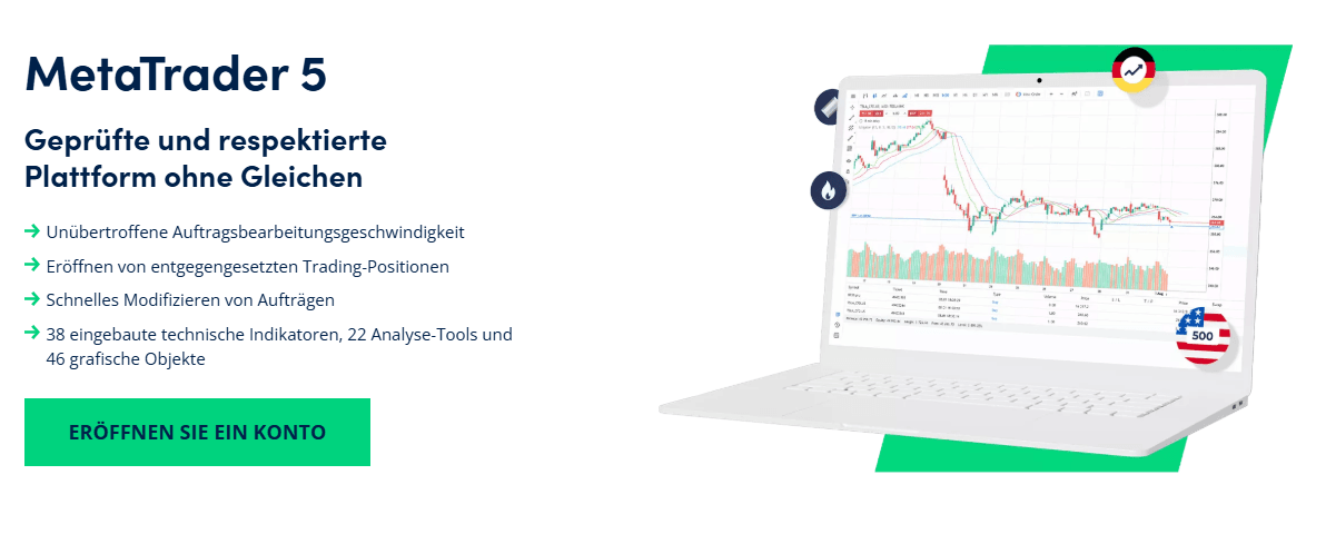 Oanda bietet Meta Trader 5 - Verbindung
