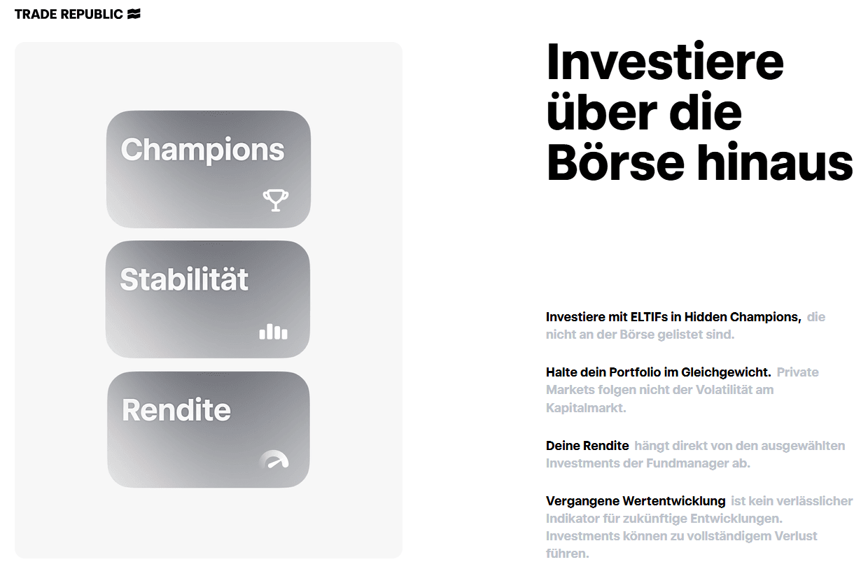 Trade Republic Private Markets