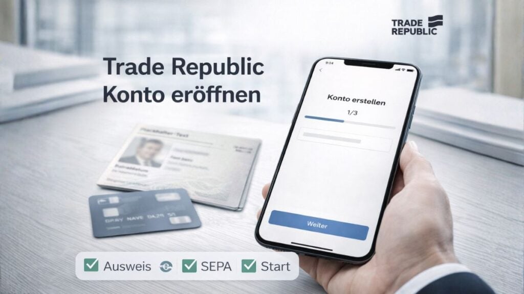 Trade Republic Konto eröffnen Beitragsbild