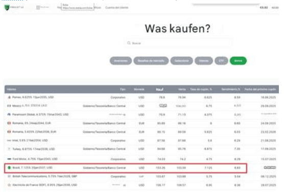 Anleihen bei Freedom24