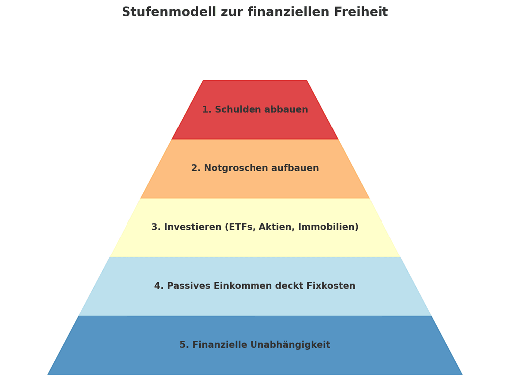 Stufenmodell finanzieller Freiheit