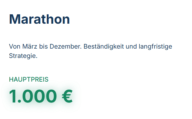Rankia Challenge Marathon bis 1.000€ 