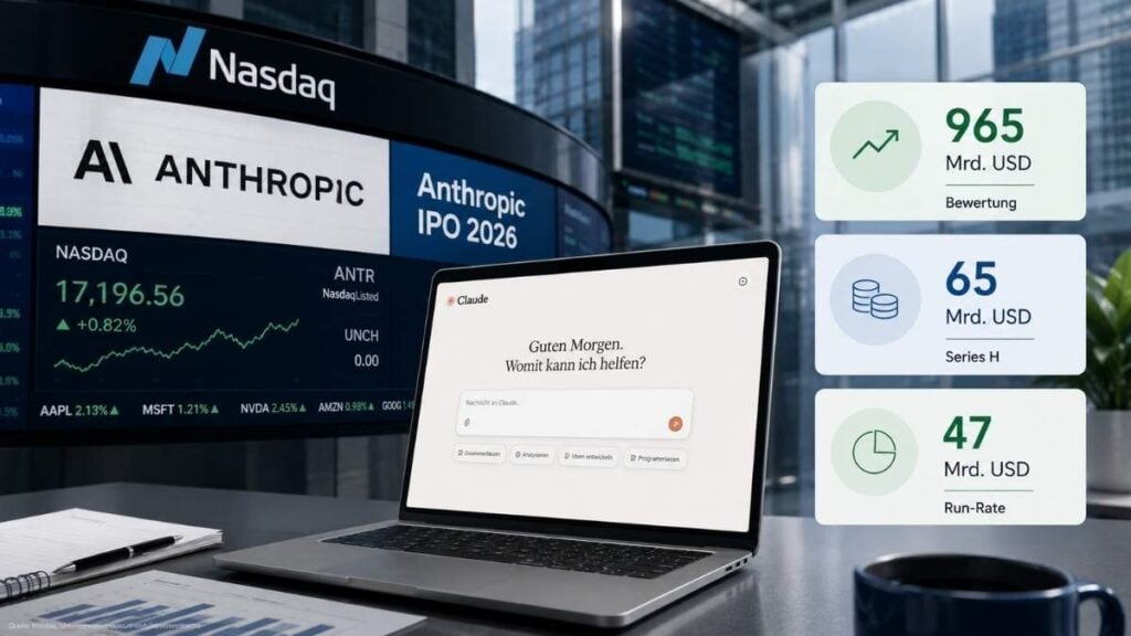 Anthropic IPO 2026 — Börsengang des Claude-Entwicklers an der Nasdaq