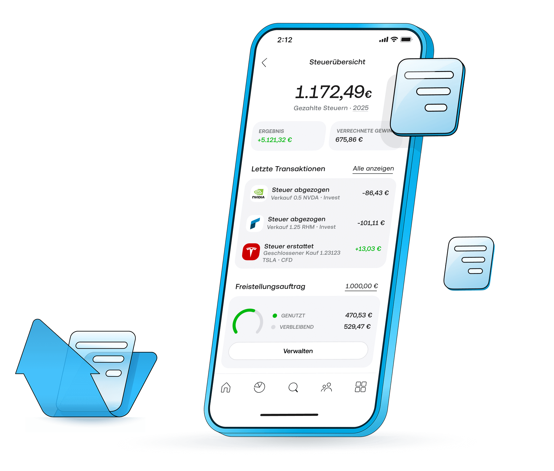 Freistellungsauftrag Steuern Trading212