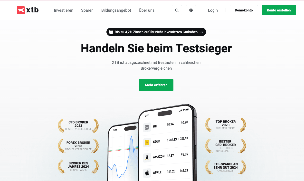 XTB Erfahrungen und Test