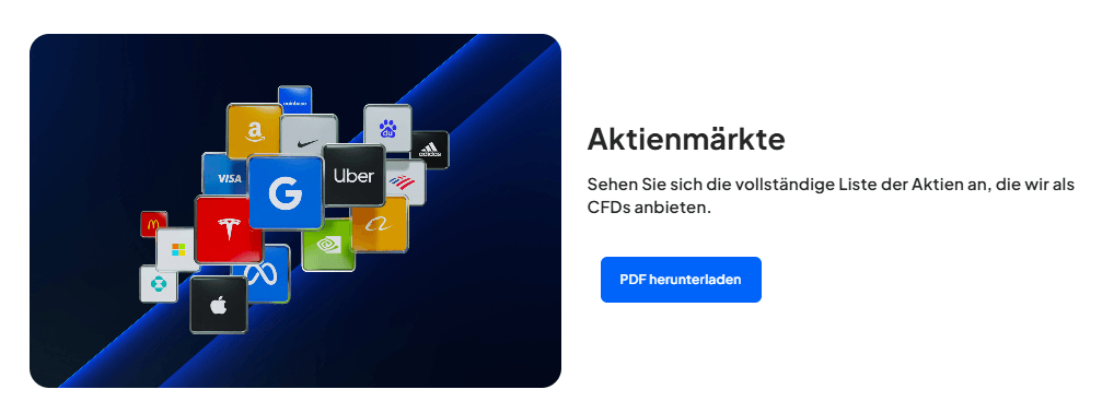 Aktien CFDs bei Pepperstone