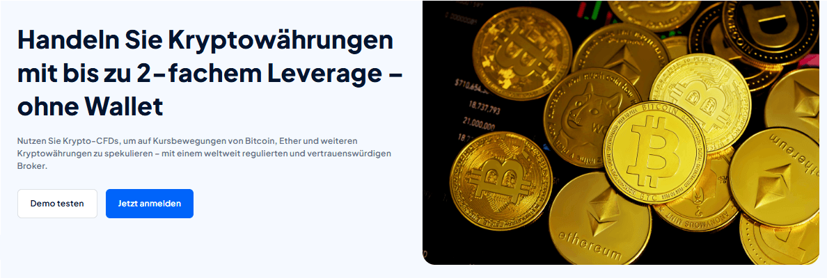 Krypto CFDs bei Pepperstone handeln