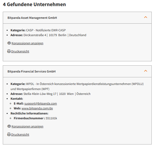 Bitpanda Regulering Österreich