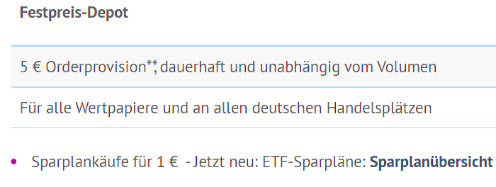 Onvsista der Fondshandel