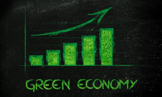 die grüne Wirtschaft investiert